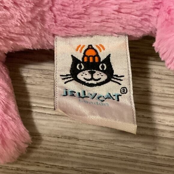 Jellycat Sea Sorbet Fuschia Narwhal Soft Toy Plush Pink Stuffed Animal - Picture 3 of 5